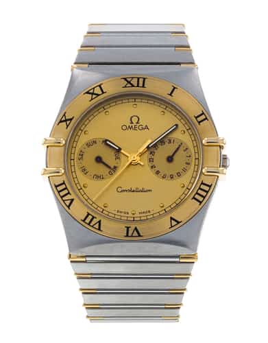 Omega constellation 2025 day date quartz